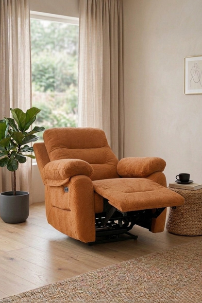 Lusso Comfort Elektrik Mekanizmalı Tv Baba Koltuğu Sallanır