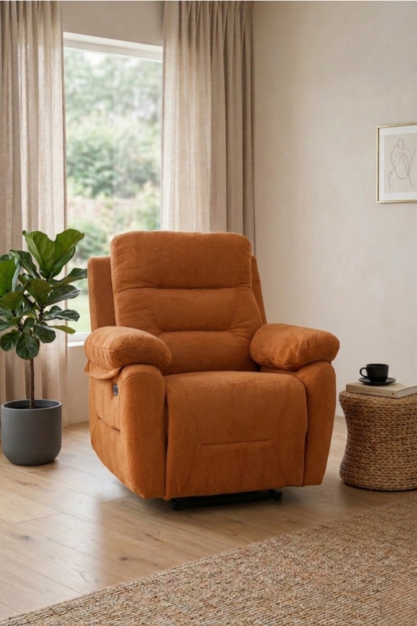 Lusso Comfort Elektrik Mekanizmalı Tv Baba Koltuğu Sallanır